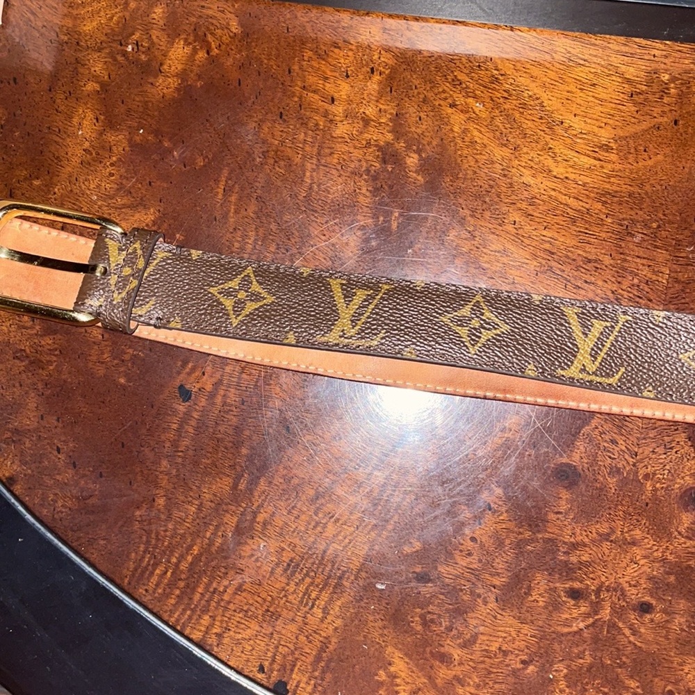 Louis Vuitton Eclipse Belt size 30